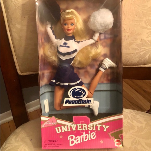 NIB 1996 Penn State Cheerleader Barbie Doll - Picture 2 of 6